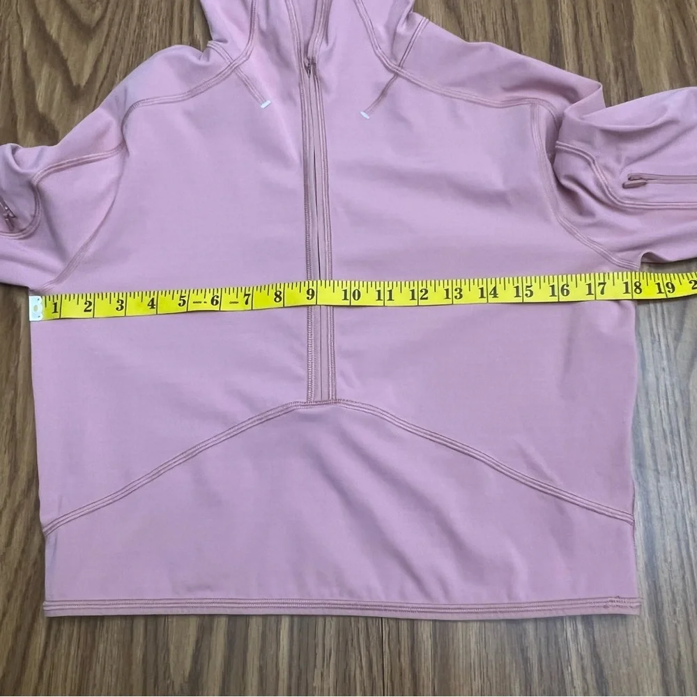 Lululemon Break a Trail 1/2 Zip Hoodie in Pink Pastel - Picture 12 of 14